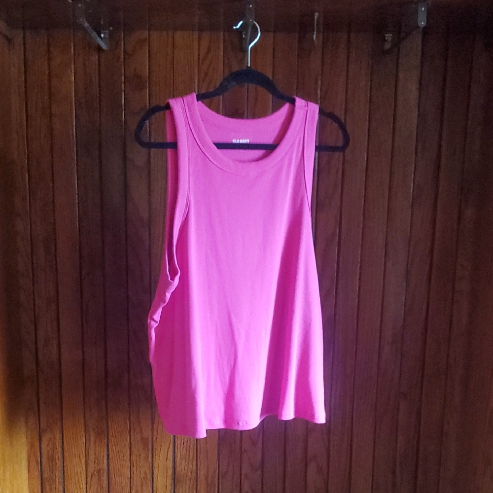 ❤️ 3 For $18 OLD NAVY Pink Sleeveless Tank Top